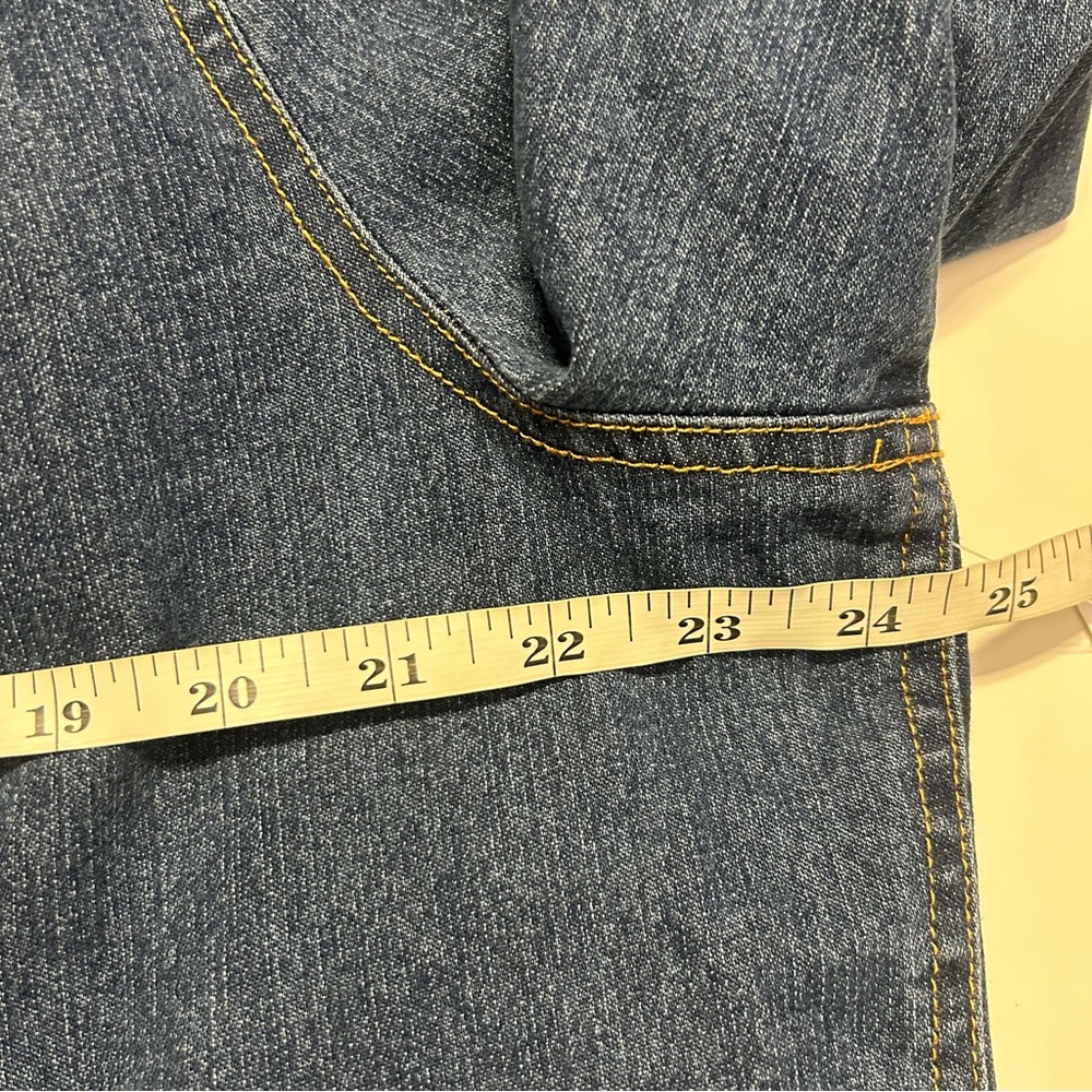 Chadwick Denim Barn Jacket, Flannel Lined, Faux Suede Lined Cuffs, Point Collar) - Picture 10 of 10